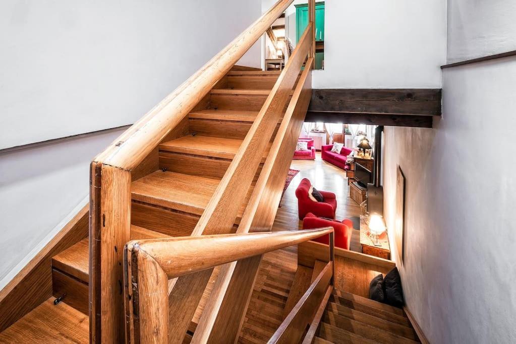 Loft Overlooking The Old Town . Feltre Esterno foto