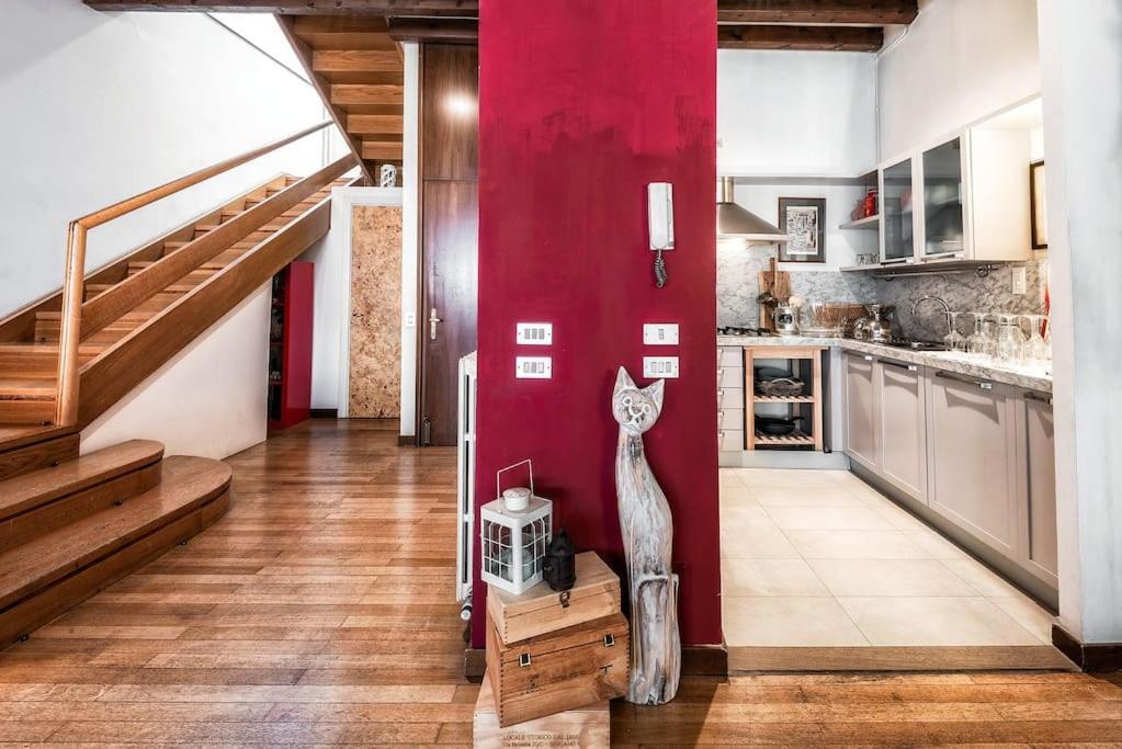 Loft Overlooking The Old Town . Feltre Esterno foto