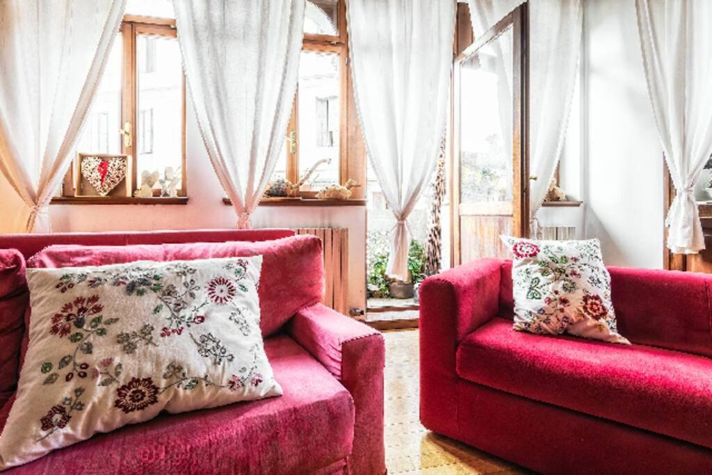 Loft Overlooking The Old Town . Feltre Esterno foto